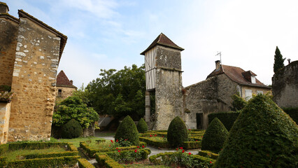 Fototapeta na wymiar Casa Jeanne de Albert, Orthez, Francia