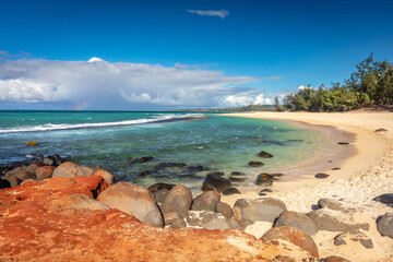 Baby beach, family friendly swimming spot on Maui, Hawaii