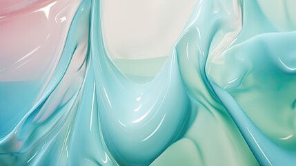 an image of a blue green liquid in the style of photo