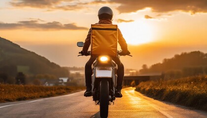 Delivery person photo