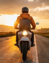 Delivery person photo