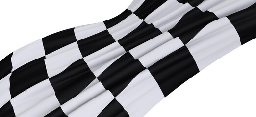  finish flag digital 3d race