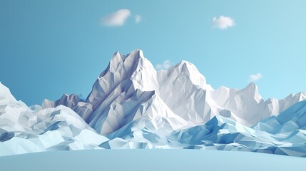 Mountains. Generative AI