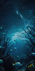 Fototapeta na wymiar sea underwater background