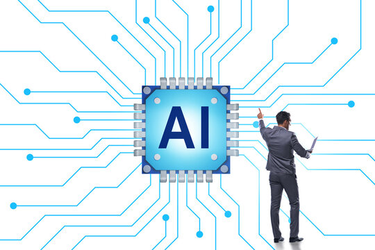 Concept of AI - artificial intelligence in action