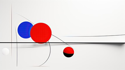 modernism abstractionism art white background