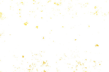 Hand drawn golden color splashes, dots textures, vector seamless pattern.