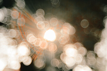 abstract bokeh background