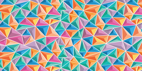 Fototapeta na wymiar Triangular pattern shapes vector illustration for background design.