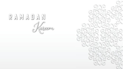 minimalist design vector islamic greeting greeting background ramadan kareem card design with lantern and crescent moon
