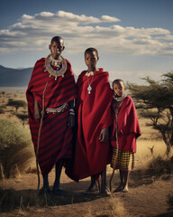 The Maasai Lifestyle: Living in Traditional Maasai Villages near the Ngorongoro Conservation Area, Tanzania. Explore the Rich Cultural Heritage of East Africa's Indigenous People.