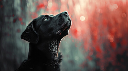 A dog with the ability to communicate through music, creating symphonies that touch the soul.