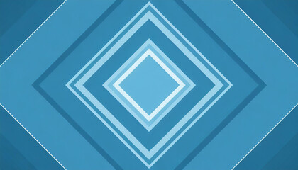 Blue concentric square seamless pattern background