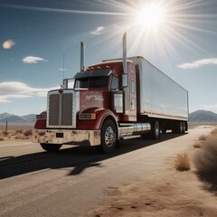 Truck In The Desert
