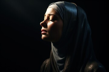 Young woman in a hijab