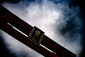 Gordijnen 鳥居の門、神聖なる門出の迫力 © tomo@japan