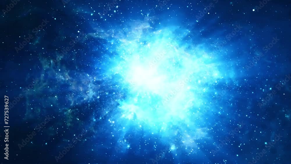Wall mural abstract motion seamless nebula star constellation background graphics