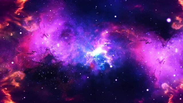 abstract motion seamless nebula star constellation background graphics