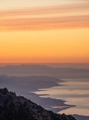 Telephoto, Sunrise, Carpinteria, Ventura, Southern California, Coast, Cities, Coastal View, Morning Light, Coastal Towns