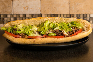Cheesesteak hoagie