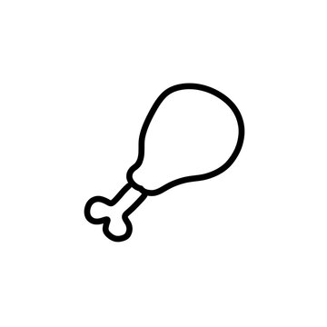 Fried chickhen icon