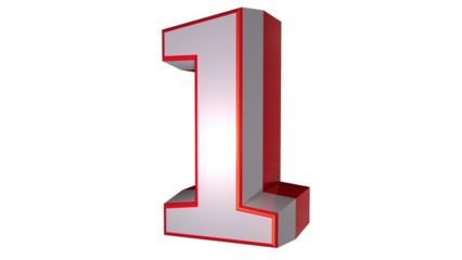 White  3d number 1