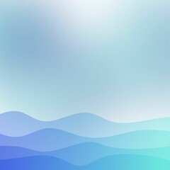 Abstract blue background with waves. Vector illustration. Can be used for wallpaper, web page...