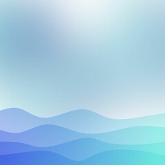 Abstract blue background with waves. Vector illustration. Can be used for wallpaper, web page background, web banners.