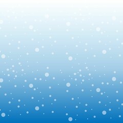 Abstract blue background  - Winter background with snowflakes. Vector illustration. Eps 10.