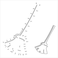 Broom Icon Dot To Dot Y_2112001