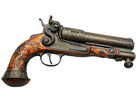 18th-Century Dueling Pistol