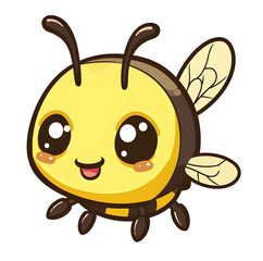 bee cartoon flying
