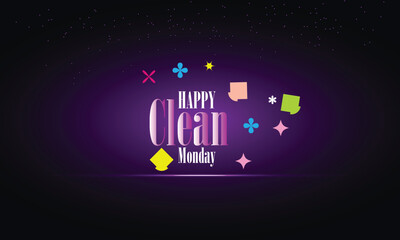 Happy Clean Monday wallpapers and backgrounds you can download and use on your smartphone, tablet, or computer.