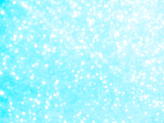 Blue Bokeh Winter Gradient Background Blurry Twinkle Texture Soft Light Glow White Party Holiday Celebrate Effect Glitter Cyan Cold Sparkle Bubble Dreamy Soft Surface Glamour Template Mockup Festive.