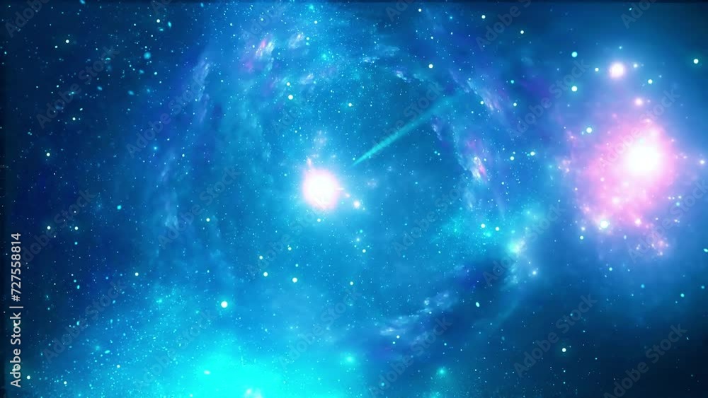 Canvas Prints nebula star constellation abstract background