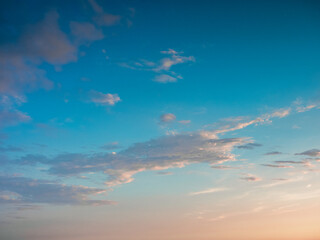 Obraz premium cloudy blue sky in sunny day.