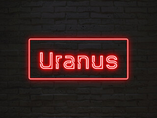 Uranus のネオン文字