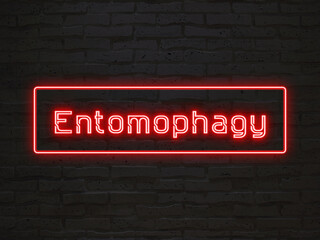 Entomophagy のネオン文字