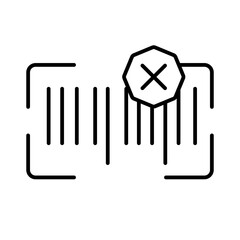 Incorrect barcode