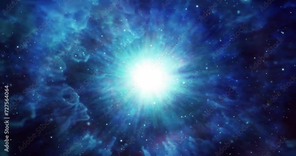 Wall mural space galaxy motion abstract nebula cosmos background