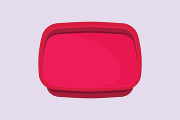 Kitchen utensils concept. Colored flat vector illustration isolated.