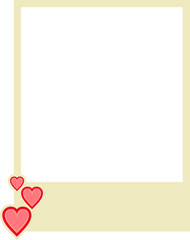 Love Valentine Polaroid