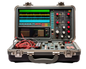 Engine Analyzer isolated on white background.