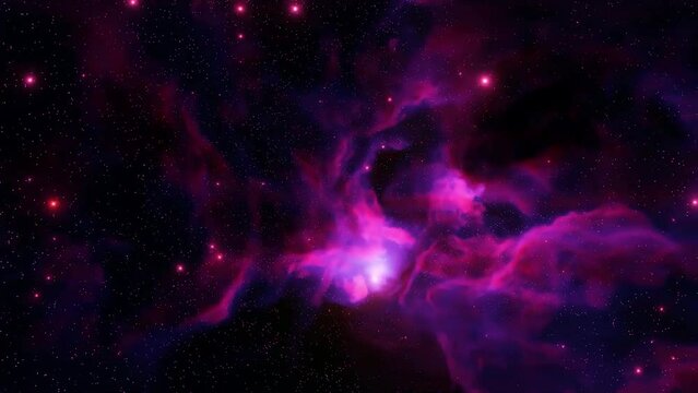 nebula galaxy motion 3d animated background