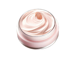 Soft Makeup Cream isolated on white background. makeup on png transparent background.