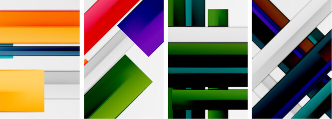 Stripes and lines poster abstract backgrounds. Vector illustration For Wallpaper, Banner, Background, Card, Book Illustration, landing page