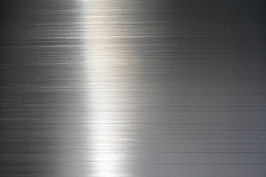  fine brushed wide metal steel or aluminum textured plate background.. silver metal texture background, design element