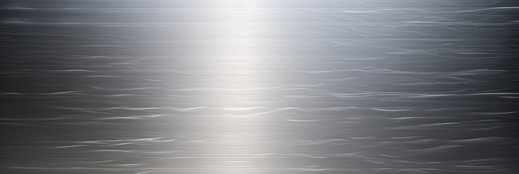 fine brushed wide metal steel or aluminum  textured plate background.. silver metal texture background, design element 