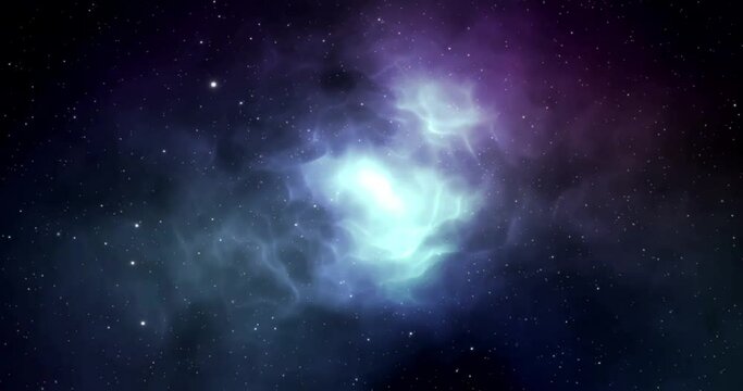 nebula galaxy motion  abstract background