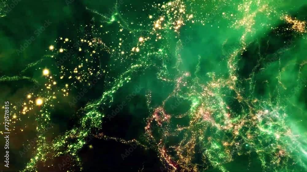 Canvas Prints space universe motion animation abstract background